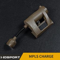 Tactical Capacete Lanterna com 4 Modos, Luzes Cabeça, Modos, Laser IR, Caça, Airsoft, Militar, Mpls Carga, Verde, Vermelho - Image 2