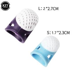 Macio antiderrapante dedal doméstico costura diy ferramentas protetor acolchoado artesanato acessórios médio grande dedal dedo retalhos - Image 6