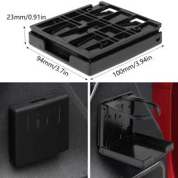 Ajustável dobrável Car Drink Cup Holder, Auto Drink Rack, Suporte para Garrafas de Água, Cinzeiro, Café, 3pcs - Image 2