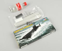1/700 russo marinha typhoon classe submarino plástico montar militar navio de guerra modelo estático buidling modelo kits - Image 2