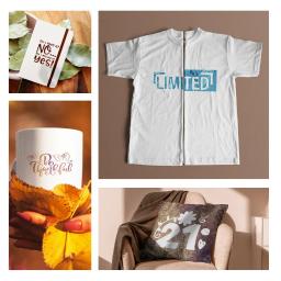 WOWOCUT-Papel De Tinta De Sublimação Colorido, Folha De Tinta De Transferência Infusível, Papel De Transferência De Calor Impresso Em Metal, Alegria T-Shirts, 12 "x 12" - Image 5