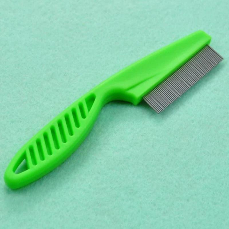 Pet Animal Care Comb, Proteja o pente da pulga para gato e cachorro, Aço inoxidável, Comfort Hair Grooming, Casa - Image 1