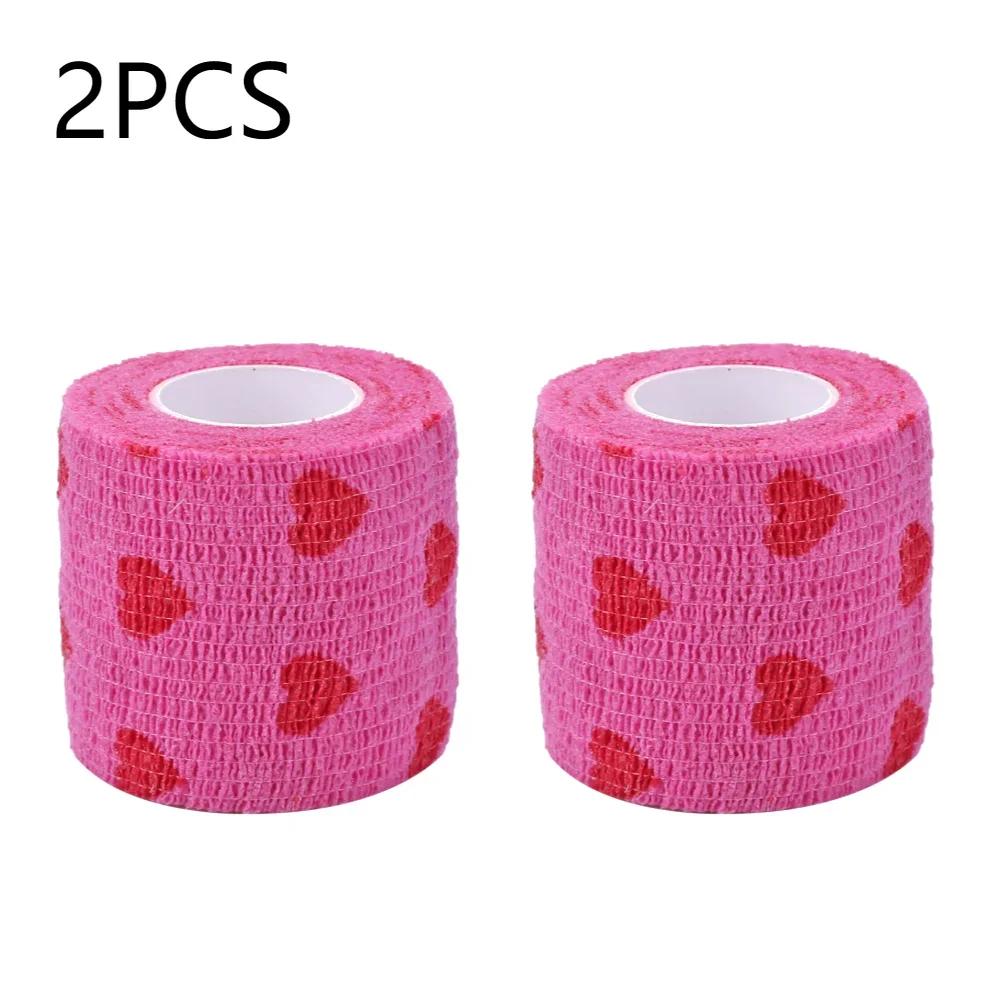 Bandagem elástica auto-adesiva para Pet, Leg Cover Protector Strap, Bandagem médica, não-tecidos, cão, gato, 2 pcs, 5 pcs, 10pcs - Image 1