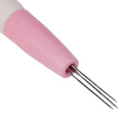 Ferramentas de tricô bordado conveniente grip parte nome agulha de costura conveniente aperto armazenamento multiuso uso - Image 2