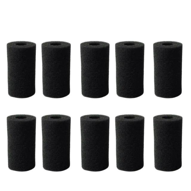 Esponja de Filtro Bioquímico para Aquário - Substituição de Esponja de Espuma para Tanques de Peixes, 10x