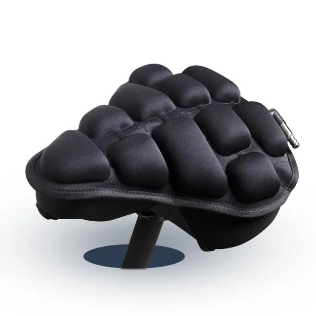 Sela de Bicicleta 3D Acolchoada com Almofada de Espuma Macia para Conforto no Ciclismo