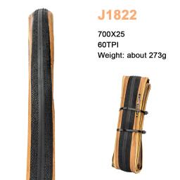 Pneu de bicicleta de alto desempenho para bicicleta de estrada, pneus dobráveis duráveis com 60tpi, resistente a perfurações para rodas 700c de 20 polegadas, preto/amarelo - Image 2