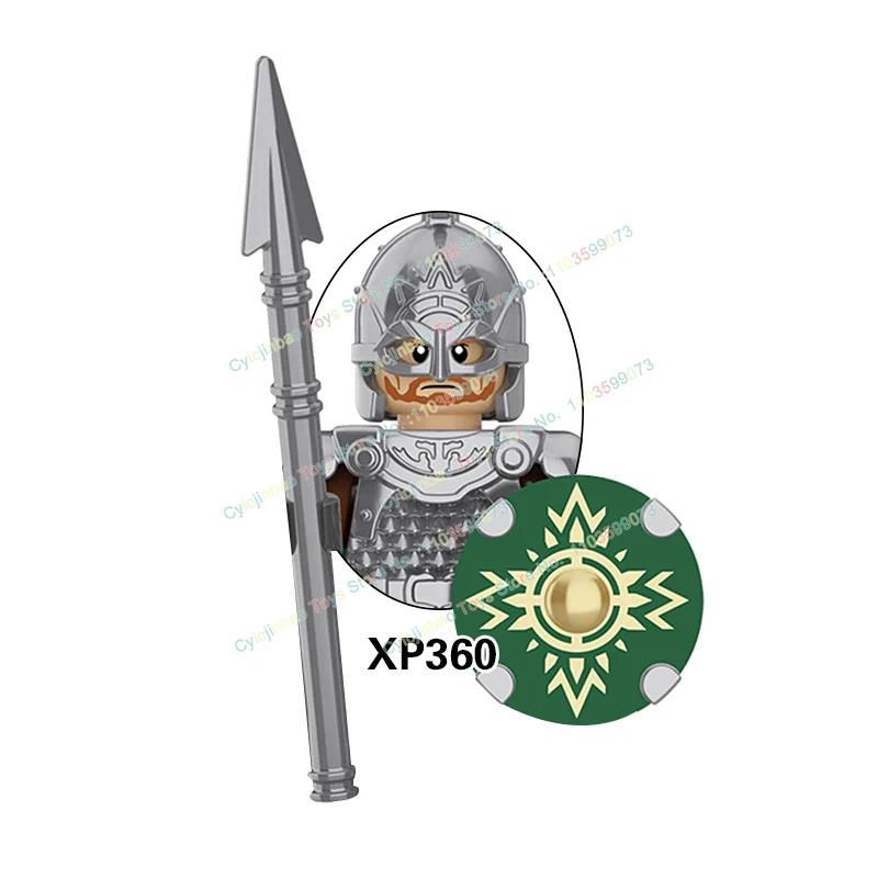 Medieval morte asgard guarda guerreiro blocos de construção acessórios armadura escudo espada figuras ação brinquedos crianças presentes kt1044 - Image 1