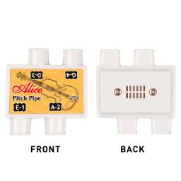 Alice Instrumento de Cordas Pitch Pipe Tuner Turner 4 Tone Quatro-Tubo Portátil Para Violino/Bandolim/Ukulele/Ajuste de Tom Cello - Image 4