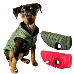 Casaco de colete quente, roupa de cachorro buldogue francês, roupas chihuahua para cães pequenos e médios, casaco de gato, pug, yorkie, outono, inverno - Image 1