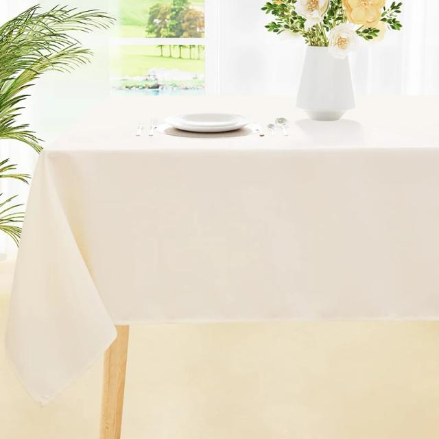 Homaxy Toalha de Mesa Repelente à Água Poliéster 140x180cm