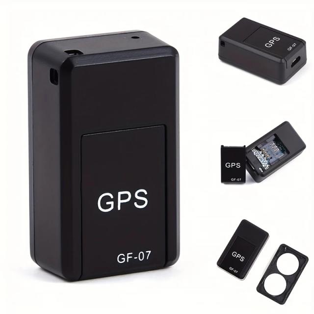 Rastreador GPS Mini para Bicicletas e Veículos: Monitoramento em Tempo Real para Animais de Estimação e Crianças - Modelo GF-07
