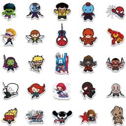 Disney os vingadores marvel adesivos para portátil telefone snowboard bagagem geladeira diy decalque brinquedo do miúdo graffiti adesivo presente - Image 4