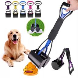 Pet Dog Long Handle Pooper Scooper, Cat Waste Picker, Jaw Pick Up Ferramentas de Limpeza, Pet Shop, 60cm - Image 1