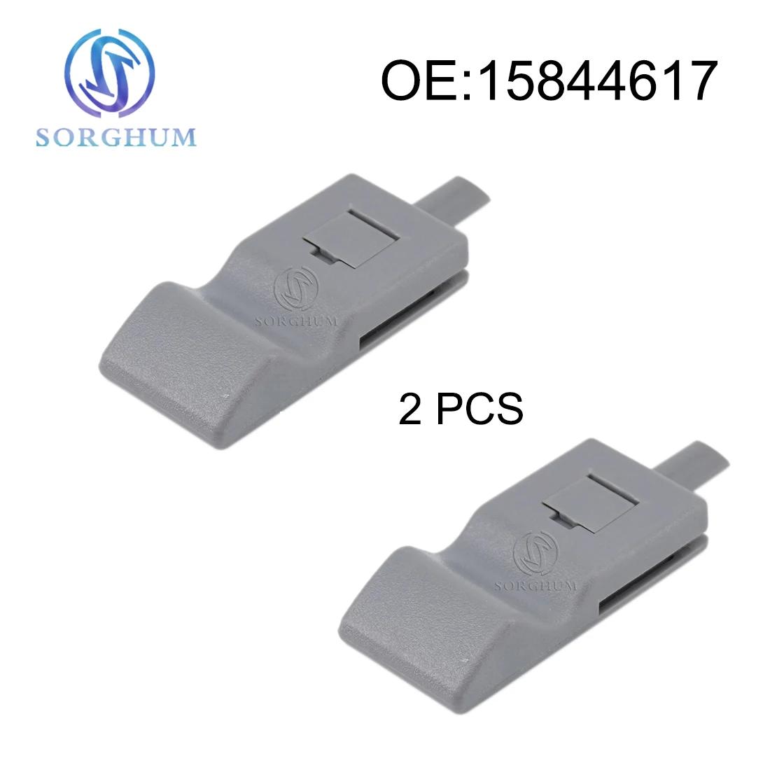 Sorgo 2 PCS 15844617   Pino dianteiro ou traseiro do botão da fechadura da porta de caxemira para 07-14 Chevrolet Avalanche GMC Yukon XL 1500 1584-4617 - Image 1