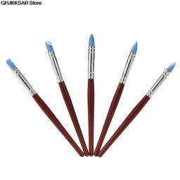 Ferramentas de argila para escultura 5 tamanhos, ferramentas para escultura em borracha para bolo, óleos para gravação e artesanato - Image 5