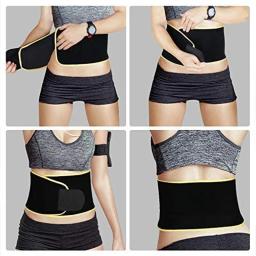 Cinto De Treinamento De Queima De Gordura Abdominal, Aparador De Cintura, Suporte De Cintura Durável, Esportes, Suor, Forma De Explosão, Correndo, Conjunto De Sauna - Image 5