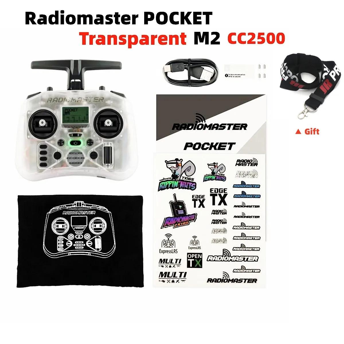 Radiomaster-Pocket Hall Gimbal Transmissor, Controle Remoto, Portátil, Leve, Construído em Luz LED, Antena Dobrável - Image 1