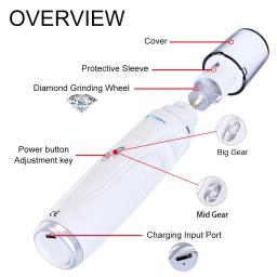Recarregável elétrico Pet Nail Grinder, Dog Nail Clipper, Cat Cutter, Grooming para cachorro médio e pequeno, Aparadores Suprimentos, 2 velocidades - Image 6