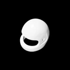 10 pçs peças moc 2446 30124 88415 capacete da motocicleta compatível tijolos diy blocos de construção partícula puzzle criança cérebro brinquedo - Image 3