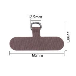 5 pçs/lote cordão de telefone anti-perdido alça destacável oxford metal anel clipe pendurar cabo tether guia caso do telefone acessórios - Image 2