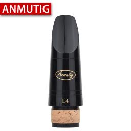 ANMUTIG-Bb Clarinete Boquilha, borracha dura Material Acessórios - Image 1