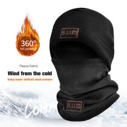Tático Militar Esportes Cachecol, Tampas De Esqui, Coral Polar Balaclava Velo, Homens Máscara Facial, Neck Warmer, Gorros, Térmica Tampa Da Cabeça, Inverno - Image 2