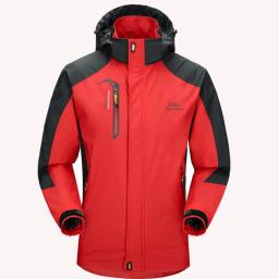 Jaqueta de caminhada à prova d'água, jaqueta corta-vento softshell para atividades ao ar livre, primavera outono, escalada, trilha, acampamento, esqui, casaco de chuva - Image 2