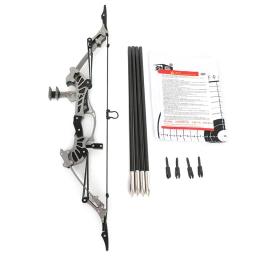 Archery Mini Composto Bow Kit, Arco e Setas Set, Tiro Alvo, Jogo, Acessórios de Prática, Presente, 16lbs, 16,4" - Image 5