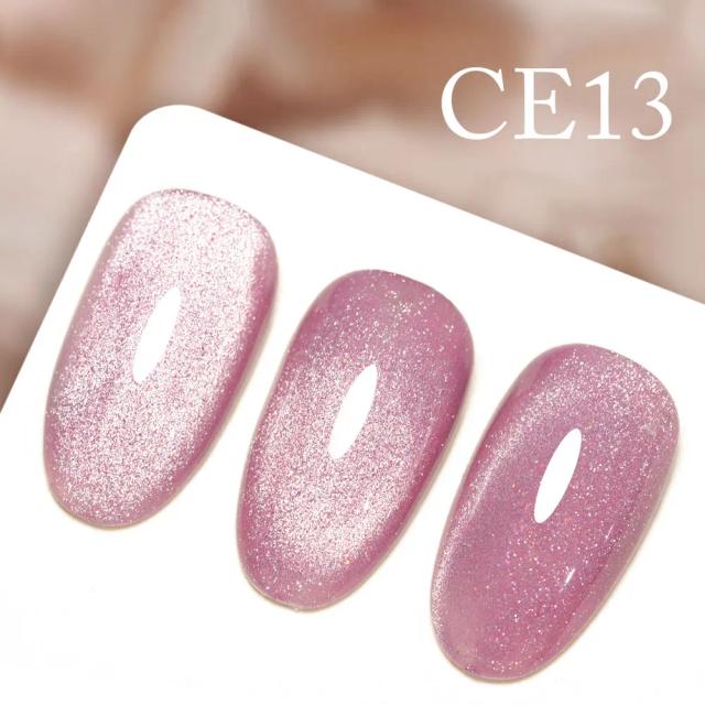 Gel Magnético Semi-Permanente para Olhos Canni-Cat - Brilho Mágico para Manicure, 5ml