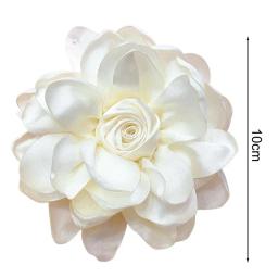 Broches coreanos de rosa para mulheres, corpete elegante, fivela cachecol, alfinetes de colarinho de camisa, joias da moda, broche de casamento 10cm - Image 6