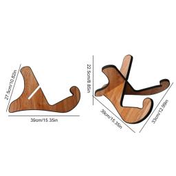Suporte de guitarra de madeira destacável, suporte de guitarra acústica, suporte de instrumento musical, dobramento X-Frame para guitarra, cavaquinho, violino - Image 6