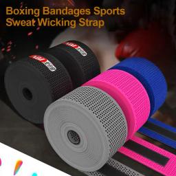 Premium Boxe Elástico Luvas De Bandagem De Algodão, Polegar Loop, Protetor De Pulso para MMA, Kickboxing, Muay Thai, Arte Marcial, Envoltórios De Mão, 2Pcs - Image 1