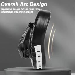 Mma pu luvas de boxe almofada karate muay thai luta livre sanda treinamento adultos crianças equipamentos acessório aldult pé alvo pontapé - Image 5