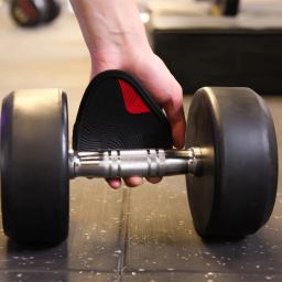 Almofadas de aperto de neoprene apertos de levantamento ginásio luvas de treino almofadas de levantamento para levantamento de peso powerlifting luvas de ginásio apertos de mão protetor - Image 3