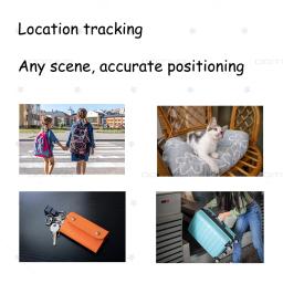 Funciona com encontrar meu rastreador gps de etiqueta inteligente de longa distância para localizador de chave de etiqueta de ar carteira para animais de estimação bicicleta alarme anti-perda mini localizador ios - Image 5