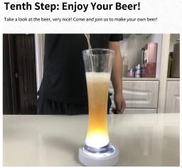 Cerveja que faz a máquina, Equipamento Home Fermentação, 20L - Image 6