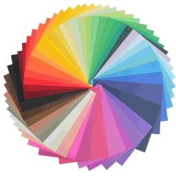 Papel Colorido para Crianças, Origami Material, Cartão Colorido, Criança, Artesanato Impressora, A3, 50 Folhas - Image 1