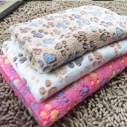 Quente Pet Fleece Blanket, tapete de cama, almofada, capa, almofada para cão, gato, cachorro, suprimentos de inverno animal, quente - Image 5