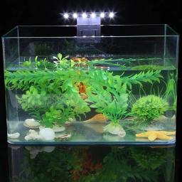 Lâmpada de aquário super fina à prova waterproof, luz led de 5w para tanque de peixes, cultivo de plantas aquatic, iluminação com clipe - Image 2