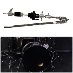 Dobrável leve tambor Hardware Mount, suporte do prato, tambor peças, percussão instrumento acessórios, suporte de extensão - Image 4