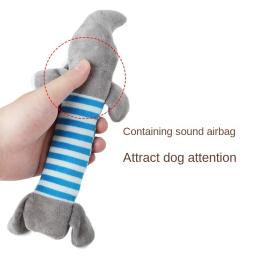 Squeak brinquedo de pelúcia para animais de estimação, suprimentos para cães, apto para todos os filhotes, som, engraçado, durável, mastigar, molar - Image 5
