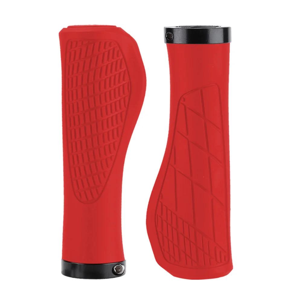 Punhos ergonômicos antiderrapantes de bicicleta, alças para punhos de bicicleta, mountain bike, tampa, MTB, acessórios de bicicleta, 1 par - Image 1