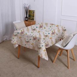 toalha de mesa e acessórios decoracao cozinha Desenhos animados dinossauro padrão toalha de mesa impermeável crianças decoração de mesa toalha de mesa mesa de café em casa mantelas - Image 5