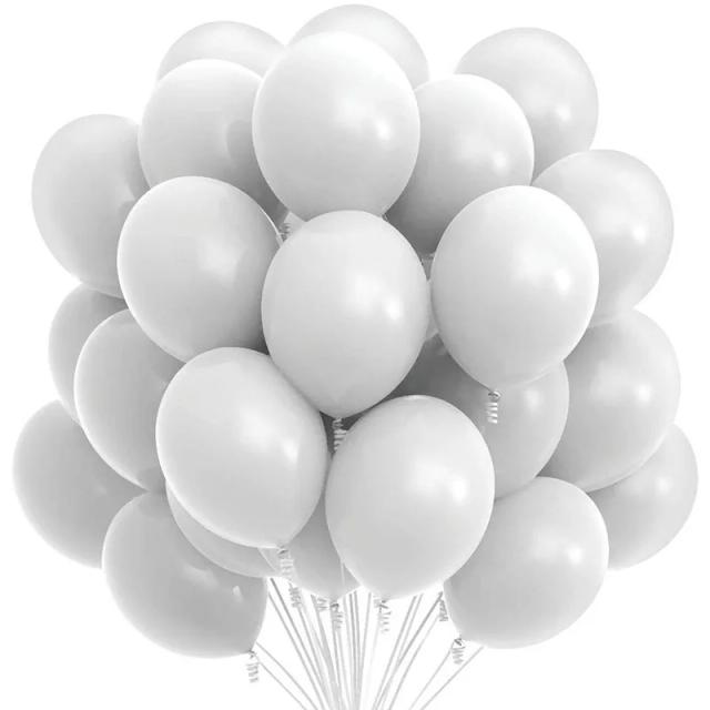 Decorações de balões de látex coloridos para festas infantis: kits de 10, 20 e 30 peças para aniversários, chá de bebê e casamentos
