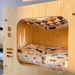 Camas para cães de madeira para cães grandes estável cama para animais estimação gato rede filhote de cachorro acessórios do cão criativo galpão casa canil fácil montagem - Image 4