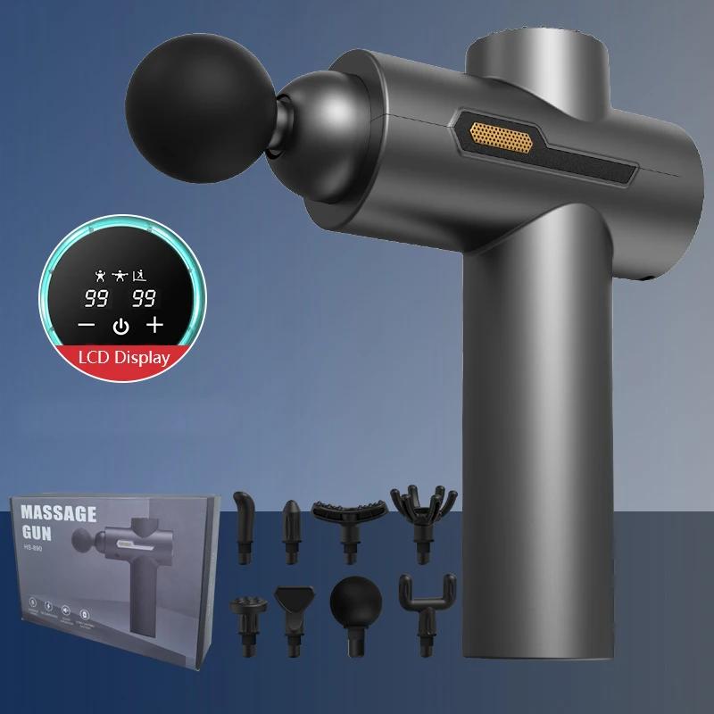 Pistola de Massagem Muscular Portátil, Tecido Profundo, Portátil, Elétrico, Silencioso, Percussão, 99 Velocidade, Ajustável, Corpo Profissional - Image 1