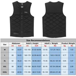 Jaqueta salva-vidas de neoprene para homens e mulheres, terno de flutuação adulto, surf, pesca, vela, canoagem - Image 6