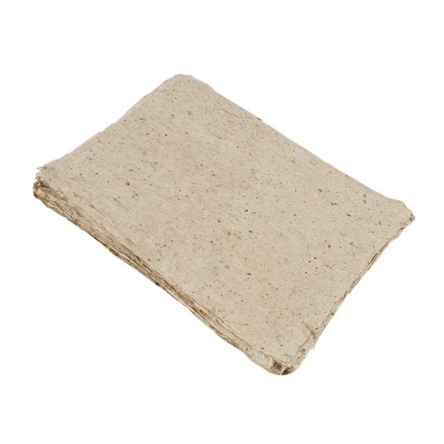 Papel Artesanal Puro para Pintura e Caligrafia - Pack com 50 Folhas Portáteis para Desenho e Bricolagem