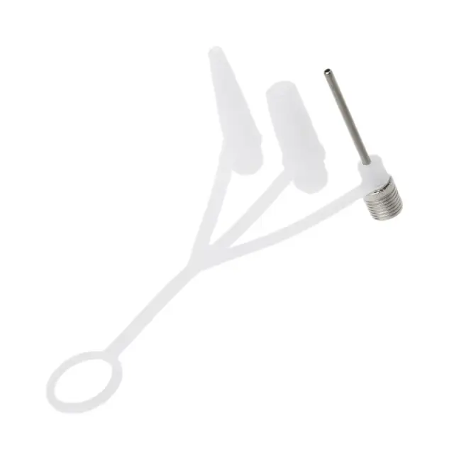 Conjunto de 3 Peças: Inflador de Bola com Adaptador e Válvula para Bomba de Ar, Ideal para Uso em Casa e ao Ar Livre